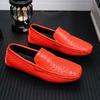 Cross-border plus size 48 sapatos de condução de fundo macio sapatos de couro casuais masculinos slip-on preguiçosos sapatos artesanais Tods sapatos masculinos