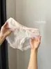Calcinhas Sexy Vazadas Estilo Desejo Puro para Meninas 2025 Novo Verão Finas Antibacterianas Confortáveis Respiráveis de Cintura Baixa