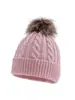 Nuevos estilos de otoño e invierno: Gorros pequeños de punto de ochos para niños, un producto popular transfronterizo para actividades al aire libre, que brindan calidez y protección contra el viento