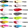 Aleación de zinc DHVIB señuelo metálico cebo 5g-20g perca pez mandarín cebo para peces equipo de pesca