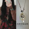 Girasol Ouni Mismo Estilo Collar de Corazón Cadena Larga de Sudadera Plata Ins Accesorios Simples Coreanos Apilamiento de Alta Gama