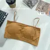 Sujetador sin tirantes de una pieza sin costuras Xinxin Sudeste Asiático Más vendido con espalda bonita y estilo de camisola acanalada para mujer