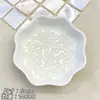 Anillo de Perla Accesorios DIY Espaciador Hueco Forma de Corazón Estrella de Cinco Puntas Luna Perlas Sueltas Parche Cadena para Teléfono Uñas Espaciador