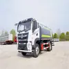 Fabricante Nacional Vi Dongfeng Huashen T5 Caminhão-Tanque Aspersor para Manutenção de Estradas de 15 Toneladas Motor Yuchai de Seis Cilindros e 200 Cavalos de Potência Mais Canhão de Névoa