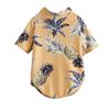 Ropa para Mascotas Estilo Hawaiano Verano Delgada Cuello Isla Palmera de Coco Hojas de Piña Camiseta Perro Gato