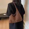 Bolso de Felpa de Lana de Cordero para Mujer 2026 Invierno Nuevo Estilo Moda Casual para Viajar Bolso de Hombro Único Bolso Tote de Gran Capacidad