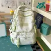 Mochila nueva simple y elegante para estudiante universitario con un diseño chino moderno, que presenta un patrón estampado, un alto atractivo estético y un diseño versátil de gran capacidad adecuado para llevar una laptop
