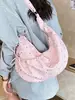 Bolso de Lona de Gran Capacidad para Debajo del Brazo para Mujeres 2026 Nuevo de Moda Diseño de Nicho Bolso Cruzado de Moda Bolso de Mano para Viajes