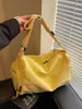 Nova bolsa de viagem casual de cor sólida para viagens curtas, simples e estilosa, versátil para bagagem de mão, viagens de negócios e estadias em hotel; pode ser usado como bolsa transversal