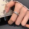 Anillo de Zirconia Verde Qingti para Mujer Diseño de Nicho Lujo Ligero Anillo de Dedo de Alta Calidad Lujo Ligero Versátil Anillo Personalizado Producto Nuevo
