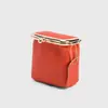 Bolsa de Armazenamento de Batom de Couro Conveniente Moda Europeia e Americana Transfronteiriça Mini Compacta Multifuncional Porta-Moedas com Padrão de Lichia