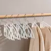 Percha Plegable para Uso en Casa, No Deja Marca, Fácil de Transportar, Multifuncional para Armario, Colgador de Ropa Engrosado