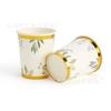 Serie Elegante de Hojas de Eucalipto Más Vendida Transfronteriza Platos de Papel Desechables Suministros para Fiestas Directo del Fabricante