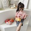 Bolso para niños, novedad de verano 2020, minibolso bandolera con diseño de caramelos, bolso coreano de dibujos animados a la moda para niños y niñas.