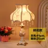 [Transfronteiriço] Criativa Inteligente Dimmable Princesa Estilo Europeu Quarto de Casamento Presente Luminária de Mesa de Cabeceira para Decoração de Casa