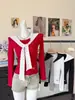 Nueva Camiseta de Manga Larga con Lunares Estilo Coreano Hombro Normal para Mujer Otoño Invierno Adelgazante Favorecedora con Sujetador Incorporado Capa Base de Abrigo
