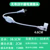 Tira de Luz Monocromática de Alto Voltaje Led50502835 Siempre Brillante Impermeable Enchufe Rectificador de Dos Pines Conector Accesorios Controlador de Potencia