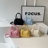 Nova Bolsa Pequena Estilosa de Início de Primavera Feminina 2025 Nova Moda Bolsa Transversal Nicho Portátil Bolsa de Trabalho