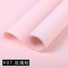 Papel de regalo para ramo de porcelana simple con niebla matutina coreana, papel de regalo mate de color sólido, materiales de embalaje de flores impermeables y engrosados al por mayor