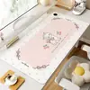 Alfombrilla de ratón calefactable, calentador de escritorio, alfombrilla de escritorio para oficina para invierno, calentador de escritorio para mujeres, alfombrilla de escritorio calefactable extra grande para computadora