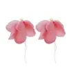 Pendientes de Flor con Borlas Estilo Vacaciones en la Playa para Mujer, Pendientes de Perlas Estilo Hada, Nuevo Modelo 2026, Pendientes de Alta Gama
