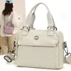 Bolso bandolera de gran capacidad, moderno y elegante, bolso de mano de nailon impermeable para exteriores a la moda, bolso de hombro ligero y sencillo para mujer