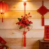 Decorações de Ano Novo para a Porta de Entrada, Frutas da Sorte, Enfeites de Frutas Vermelhas, Dia de Ano Novo, Ano Novo Chinês, Decorações do Festival da Primavera, Montagem de Atmosfera Festiva