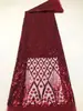 Bordado de lentejuelas bordado de lentejuelas tela de malla tela bordada con flor tridimensional adecuada para ropa formal faldas de escenario vestidos