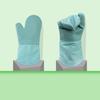 Guantes Antiescaldaduras, Aislantes del Calor y Resistentes a Altas Temperaturas, Doble Capa de Silicona Específicos para Cocina, Microondas, Horno, Antideslizantes para Hornear, Uso Doméstico