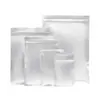Bolsa de Papel de Aluminio con Fondo Plano y Cierre Zip, Bolsa Sello para Té, Grado Alimenticio, Engrosada, a Prueba de Humedad y Luz, Bolsa con Cierre Zip de Aluminio Puro, Bolsa de Papel de Estaño