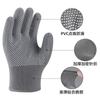 Luvas de proteção do trabalho espessas de nylon antiderrapantes com contas luvas de motorista condução manuseio manutenção respirável trabalho de jardinagem dedo