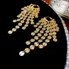 Corea del Sur Elegantes Pendientes de Lentejuelas Metálicas con Borlas de Celebridad de Internet para Mujer Diseño de Nicho Ins Pendientes de Hebilla para Oreja con Corazón