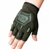Guantes Deportivos Tácticos de Medio Dedo para Exteriores, Antideslizantes Resistentes al Desgaste para Ciclismo, Escalada, Entrenamiento Físico, Unisex para Hombres Mujeres