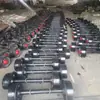 Par de ruedas de mina de alto peso ahora fabricado rueda de soporte de locomotora de ferrocarril de mina de carbón rueda de vía de acero fundido 200-600