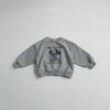 Ropa Infantil Estilo Coreano 2025 Otoño Nuevo Estilo Sudaderas para Hombre y Mujer Algodón Suave Lindo Dibujos Animados Hombro Caído Estilo Chaqueta Moderno