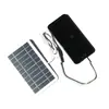 Placa de carga solar de 2W 5V para exteriores, cargador solar para teléfono móvil, energía móvil, explosiones transfronterizas