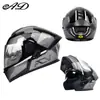 Casco Abatible Certificado 3C Clase A, Casco de Doble Propósito para Todas las Estaciones, Adecuado para Hombres y Mujeres, Casco de Motocicleta para Circunferencia de Cabeza Grande, Certificado 3C