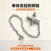 Cadena Anti-vuelco de un Solo Soporte Estructura de Hebilla Firme Tratamiento Anti-óxido Alta Resistencia de Material Cadena Anti-vuelco para Minería