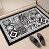 Alfombrilla de Piso para Baño, Alfombrilla Antideslizante para Baño, Absorbente Puerta de Inodoro, Diatomeas para Inodoro Secado Rápido Alfombrilla para Pies, Alfombra de Baño