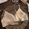 Comércio Exterior Transfronteiriço Popular Sutiã Feminino Sem Costura Triângulo Francês Push-Up Sexy Vazado Respirável Verão Estilo Fino