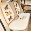 Cojín para asiento de coche de dibujos animados original Blue Rain, diseño de panal transpirable de verano, patrón de cachorro lindo, funda antideslizante para asiento de coche