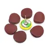 Ventas directas transfronterizas Discos de lija flocada de 1.0 pulgada 2 pulgadas Discos de lija de 25 mm 50 mm Almohadillas pulidoras para pulir madera