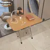 Mesa de comedor plegable, mesa de comedor simple para uso doméstico junto a la cama, altura elevada, adecuada para viviendas de alquiler, portátil, diseño simple, mesa para estudiantes
