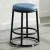 Taburete Alto de Tres Anillos Extra Grueso, Taburete Alto de Barra, Silla Alta para Adultos en Casa, Silla de Mostrador, Taburete Alto de Lujo Ligero para Arcade, Taburete Redondo