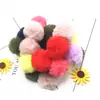 Acessórios de cabelo coreanos cocar corda Korean multi-color imitação bola de pelo de coelho anel de cabelo fabricantes atacado Taobao explosões cocar