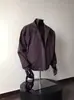 Chaqueta Bomber Transfronteriza Pi Shuai con Cuello Alto Estilo Nuevo Primavera y Otoño 2026 Chaqueta de Trabajo de Calle Alta Americana Chaqueta de Béisbol Unisex