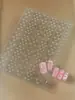 Adesivos Transparentes Vazados para Nail Art, Novos Modelos Adesivos tipo Spray Estilo Francês, Decorações para Unhas Atacado