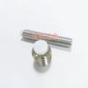 Tornillo de cabeza de goma M3 a M10, tornillo prisionero de cabeza hexagonal con cabeza de plástico, extremo de goma, suministro de alambre superior para máquina