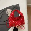 Bolsas Más Vendidas Transfronterizas para Mujer 2026 Nuevo Estilo Moda Bolso de Hombro Único Cruzado Estilo Coreano Bolso de Mano Chic Bolso de Lunares Tipo Dumpling