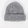 Gorro de Punto Amazon Color Sólido Gorro de Copa Redonda Versátil Sombrero de Lana Casual Urbano Versátil